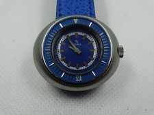  Diver Vintage Yema  Wristmaster Ladies Watch Mechanic Manual Wind Works 