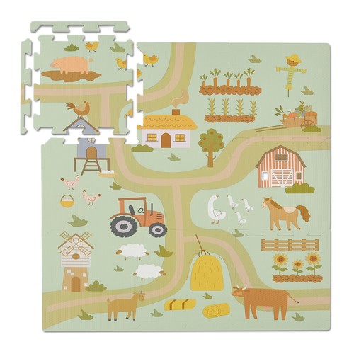 Tapis jeu puzzle mousse - tapis,