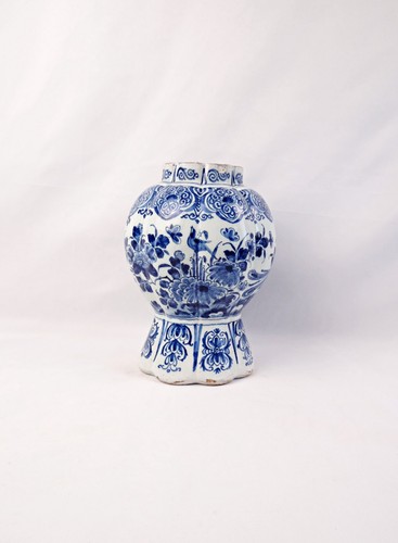 Vase potiche faïence de - vase, en
