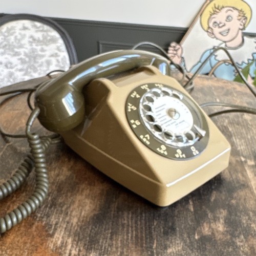 Téléphone ancien cadran - téléphone,