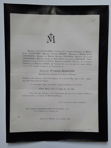 Pierre bardin laveissiere - pierre,