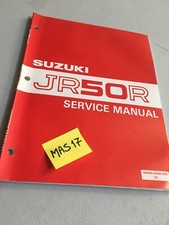 Suzuki JR50R JR50 R JR 50 revue technique manuel atelier moto en anglais