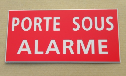 Plaque gravée signaletique - plaque,