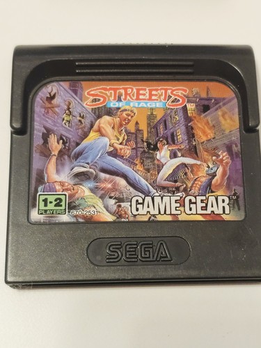 Sega cartouche streets - cartouche,