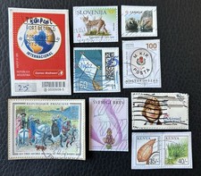 Lot de 10 timbres de Pays