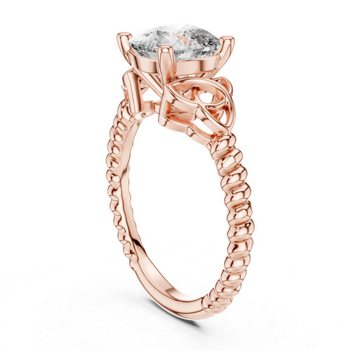 Bague créée diamant - bague, 2,40