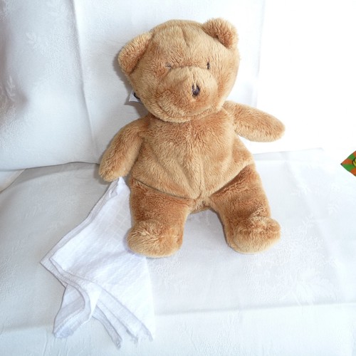 Doudou ours ajena marron - ajena,