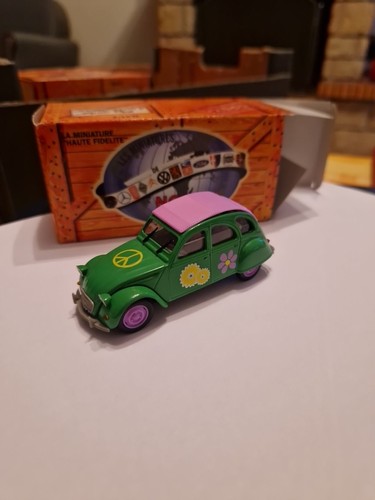 Citroën 2cv peace and - 1/43,