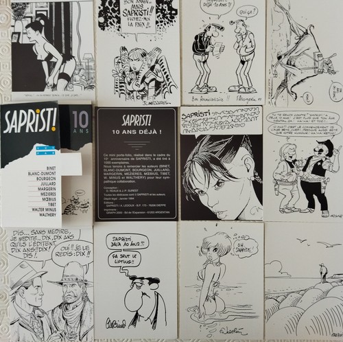Lot portfolio sapristi - de, 10
