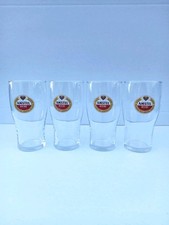 4 VERRES BIERE AMSTEL