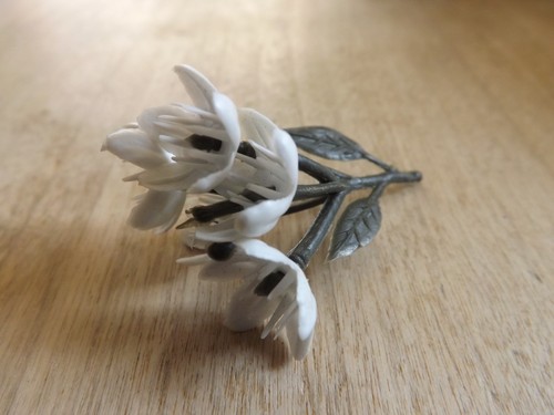 Bouquet fleurs blanches - de,