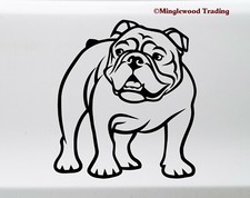 Bulldog Vinyl Decal V3 Olde