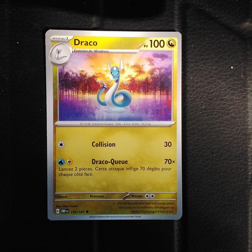 Carte pokémon draco 158 197 - carte,