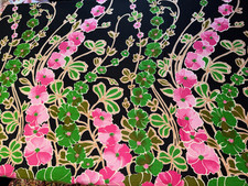 Beau tissu ancien toile de lin