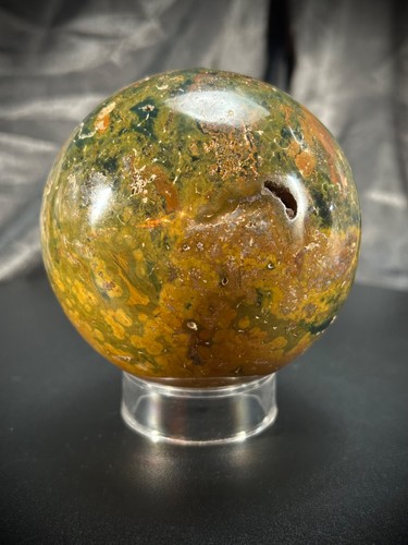 Ocean jasper sphere - 3.35",