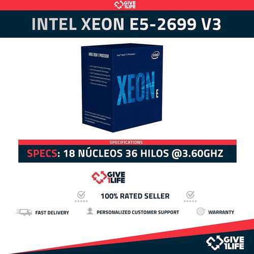 Intel xeon 2699 - e5-2699, (18