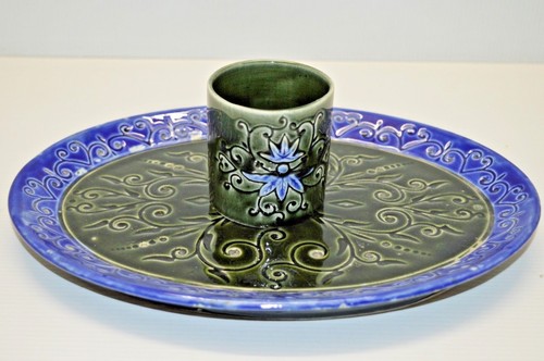 Plat rond pot ceramique - -plat,