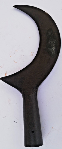 Outil ancien forgé croissant - forgé,,
