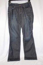 CALVIN KLEIN Dark Denim Cotton Blend Boot Cut Jeans Womens Size 2-B115