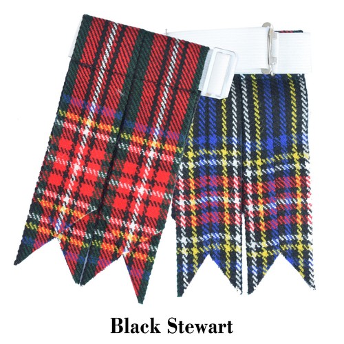 Flashes kilt tartan noir - flashes,