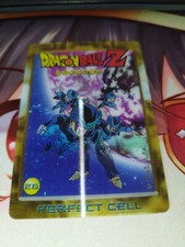 Carte Dragon Ball Z Gold Card Lenticolari 26 Rare DBZ 3D ITA giochi moving Cell