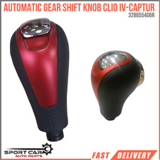 Clio IV Pommeau Levier Vitesse Automatique Rouge Brillant Sélecteur 328655406R