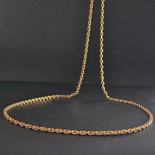 Longue chaîne maille forçat