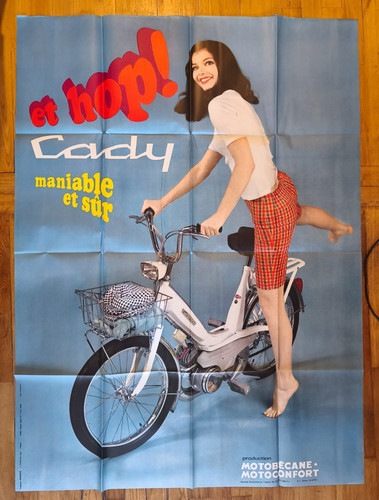 Affiche publicitaire cady - -,