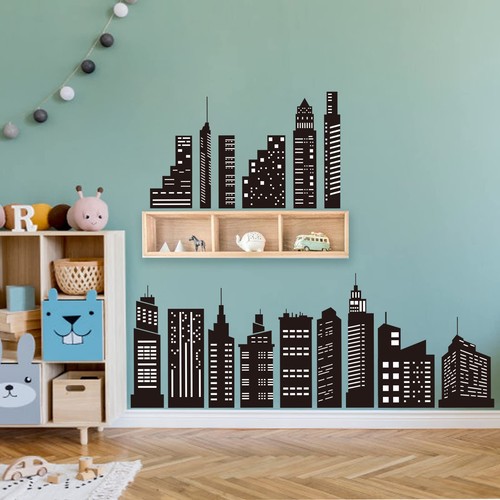 Stickers muraux ville - stickers,