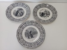 Lot de 3 Assiettes Anciennes