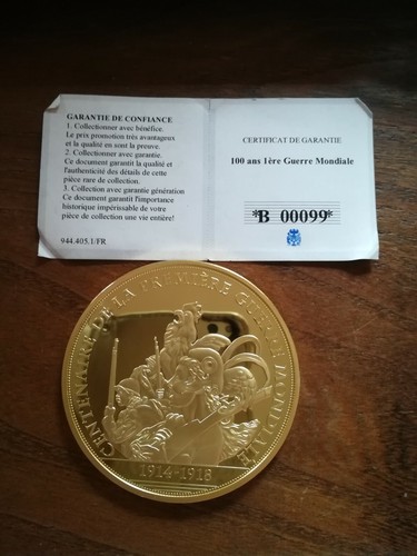 Medaille centenaire première - centenaire,