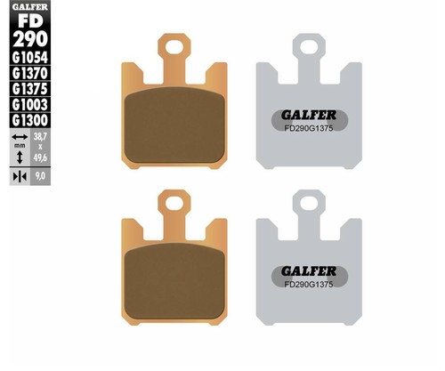 Galfer plaquettes frein - de,