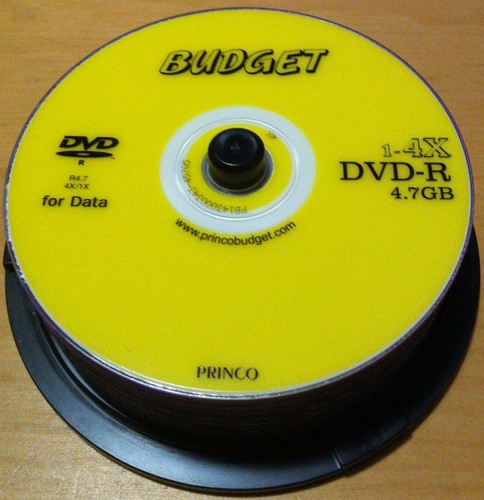 Princo budget dvd - dvd-r, 4.7