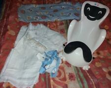 transat de bain + ciel de lit et retombant voilage et dentelles blanc