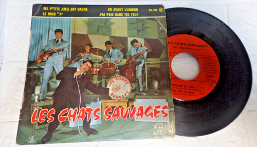 Vinyle 45t les chats - vinyle,