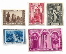 Belgique, 1939 - Orval, COB 416/417 - Livraison 0€ dès 5 lots groupés