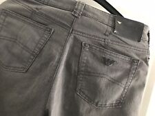 Pantalon Jean Léger Gris Droit Slim Stretch ARMANI JEANS W28 36 38