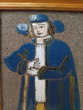 Tableau en pierre de lave