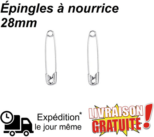 Lot épingle nourrice mm - lot, 28