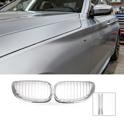 Chrome front bumper - front, grille