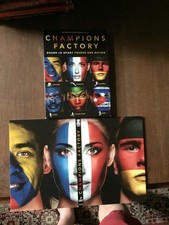 DVD SPORT CHAMPIONS FACTORY 3 DVD cyclisme natation football rugby boxe course