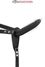 Gode ceinture noir vibrant