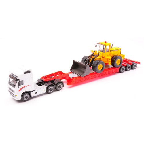 Volvo fh12 with bulldozer - fh12,