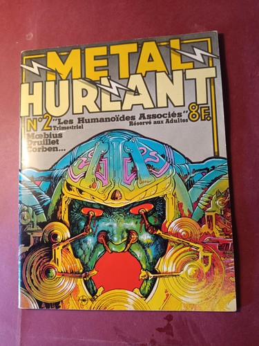 Metal hurlant avril 1975 - metal, 2