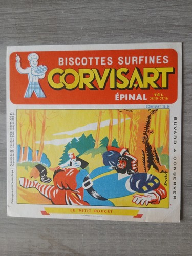 Buvard biscottes corvisart - buvard,