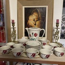 Partie de service à café Badonviller vintage