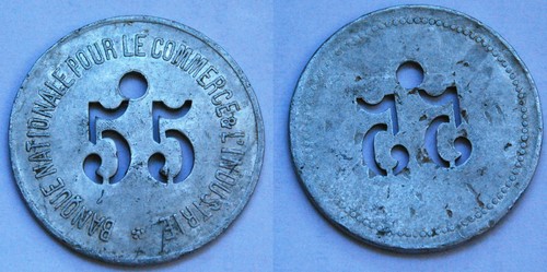 Jeton banque bnci - jeton, rare