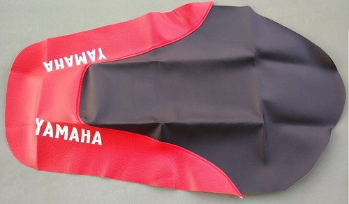 Housse selle rouge noire - et,