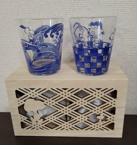 Lot verres peanuts - de, snoopy