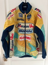 Santini Mercatone Uno Winter Cycling Jacket L – Marco Pantani Era – Vintage 1998
